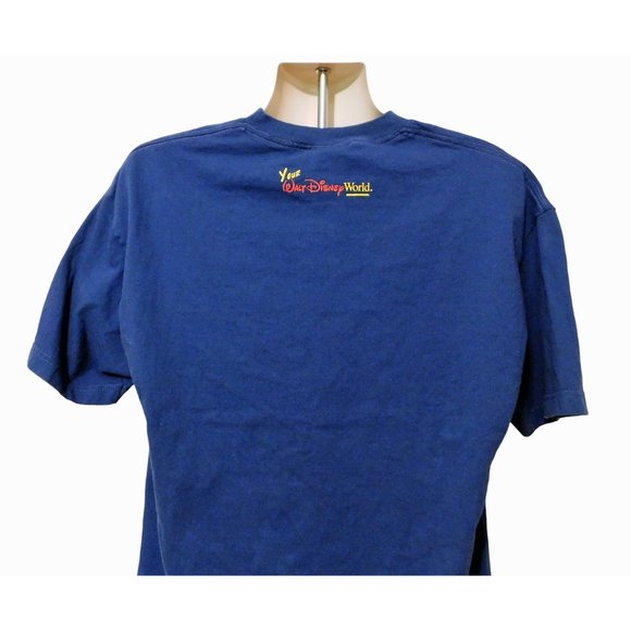 Walt Disney World Tee Shirt XL Blue Magic Music Days Kissimmee Florida Cotton - Picture 4 of 7